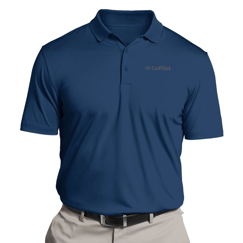 CoPilot Blue Polo
